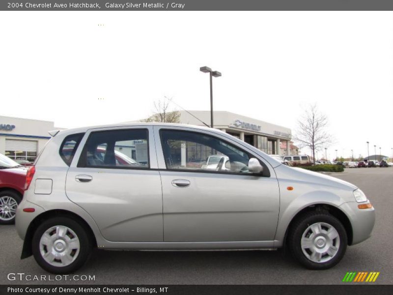 Galaxy Silver Metallic / Gray 2004 Chevrolet Aveo Hatchback