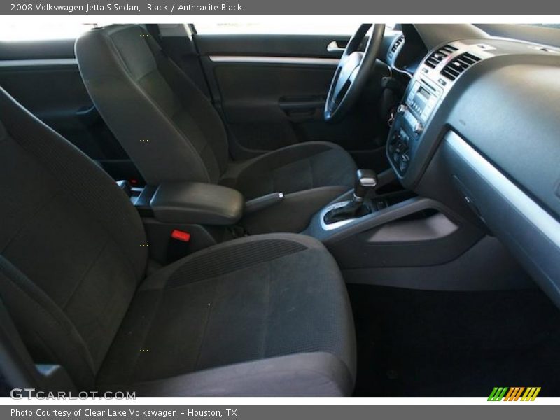 Black / Anthracite Black 2008 Volkswagen Jetta S Sedan