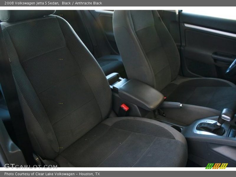 Black / Anthracite Black 2008 Volkswagen Jetta S Sedan