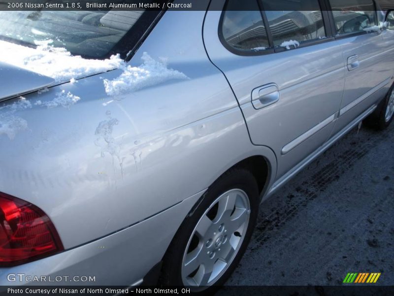 Brilliant Aluminum Metallic / Charcoal 2006 Nissan Sentra 1.8 S