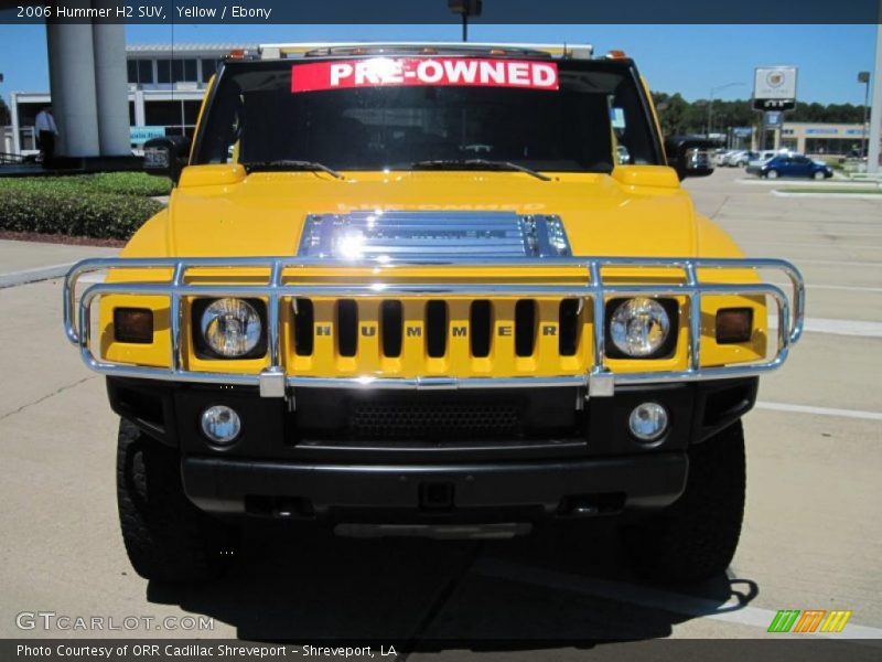 Yellow / Ebony 2006 Hummer H2 SUV