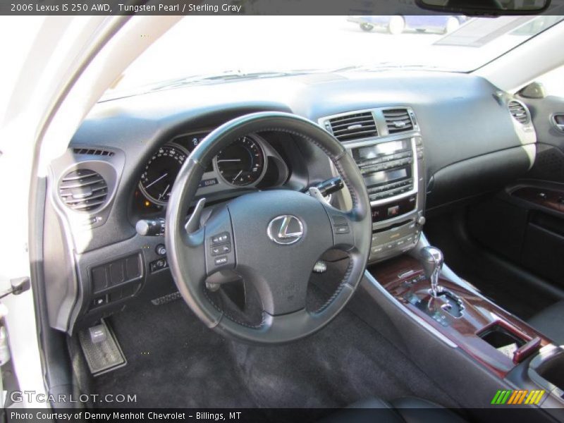 Tungsten Pearl / Sterling Gray 2006 Lexus IS 250 AWD