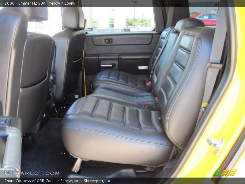 Yellow / Ebony 2006 Hummer H2 SUV