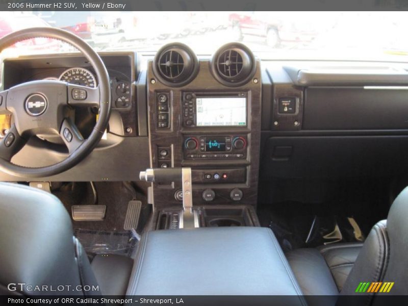 Yellow / Ebony 2006 Hummer H2 SUV