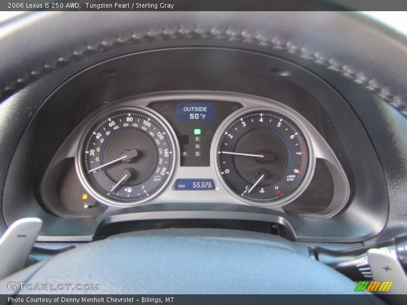 Tungsten Pearl / Sterling Gray 2006 Lexus IS 250 AWD