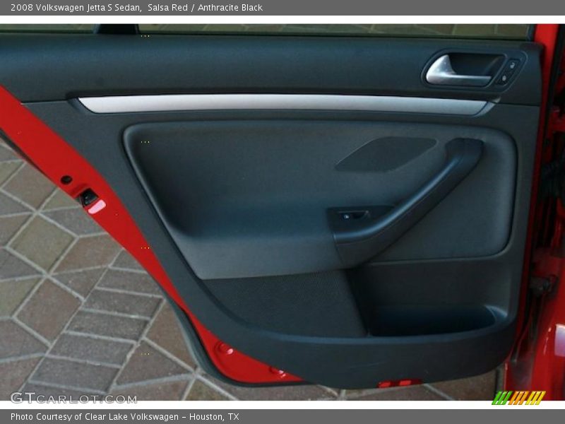 Salsa Red / Anthracite Black 2008 Volkswagen Jetta S Sedan