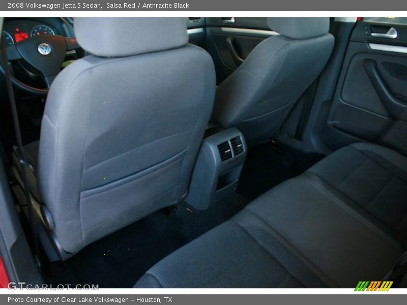 Salsa Red / Anthracite Black 2008 Volkswagen Jetta S Sedan