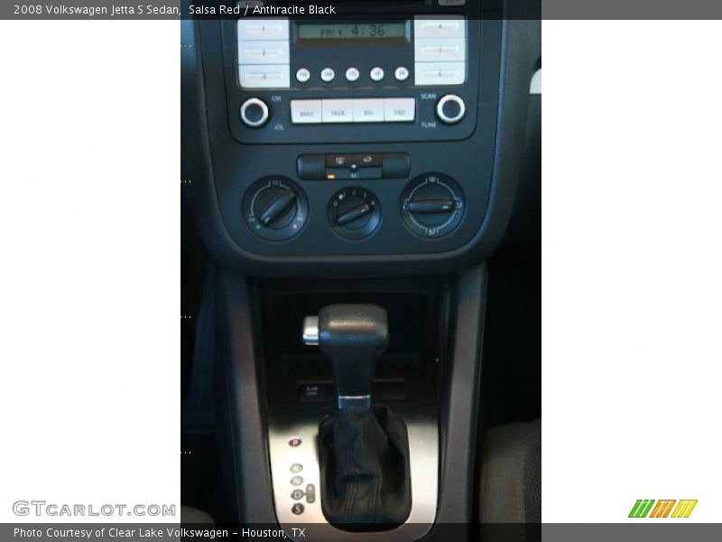 Salsa Red / Anthracite Black 2008 Volkswagen Jetta S Sedan