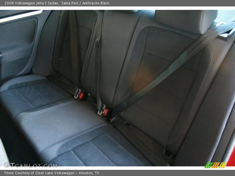 Salsa Red / Anthracite Black 2008 Volkswagen Jetta S Sedan