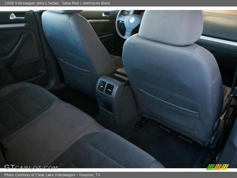 Salsa Red / Anthracite Black 2008 Volkswagen Jetta S Sedan