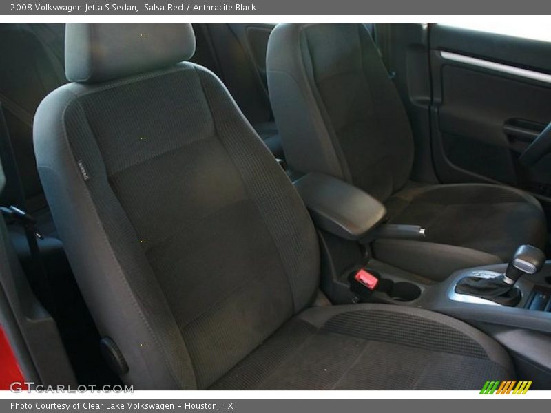 Salsa Red / Anthracite Black 2008 Volkswagen Jetta S Sedan