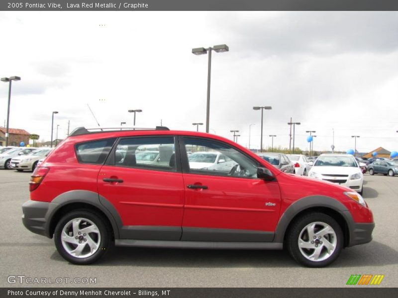Lava Red Metallic / Graphite 2005 Pontiac Vibe