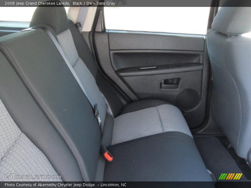 Black / Dark Slate Gray 2008 Jeep Grand Cherokee Laredo