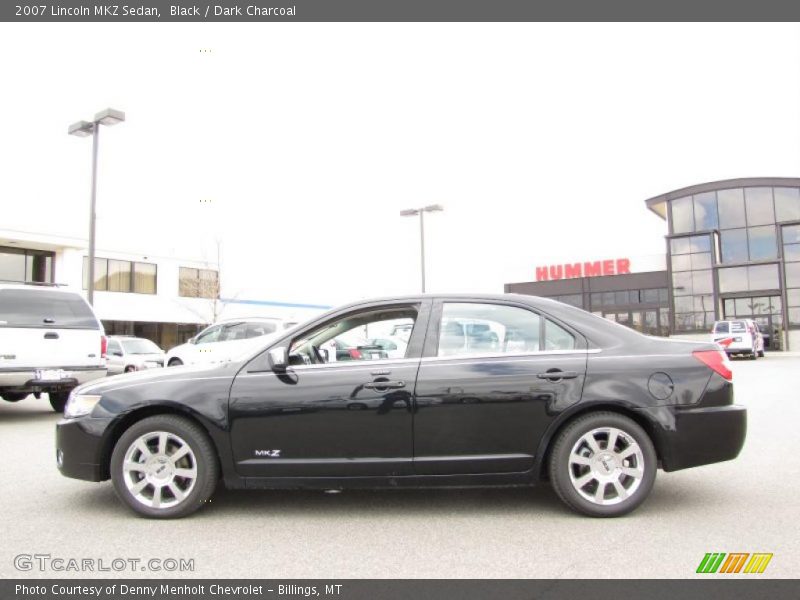 Black / Dark Charcoal 2007 Lincoln MKZ Sedan