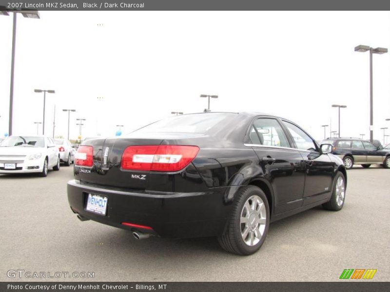 Black / Dark Charcoal 2007 Lincoln MKZ Sedan