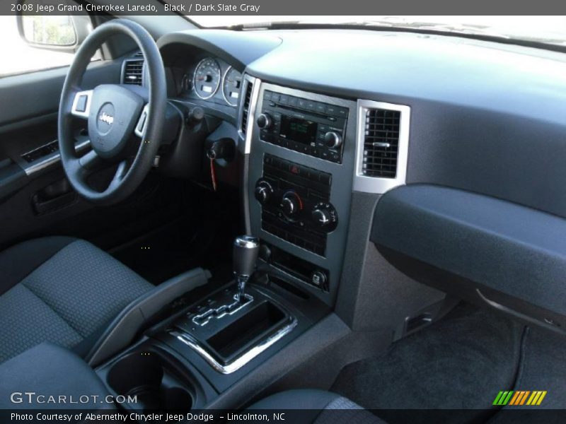 Black / Dark Slate Gray 2008 Jeep Grand Cherokee Laredo