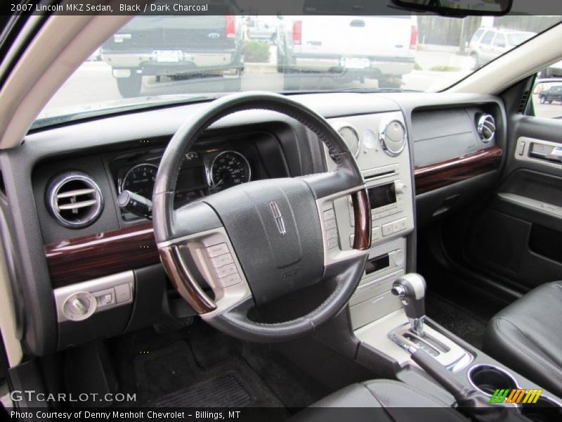 Black / Dark Charcoal 2007 Lincoln MKZ Sedan