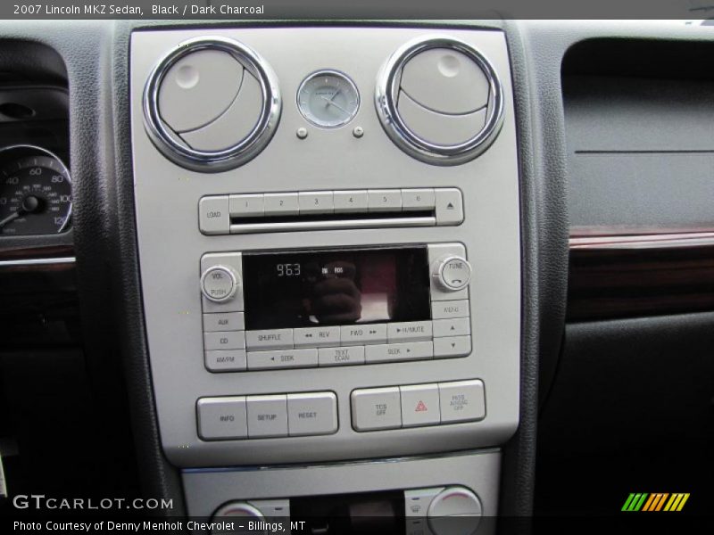 Black / Dark Charcoal 2007 Lincoln MKZ Sedan