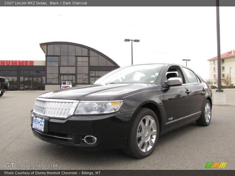 Black / Dark Charcoal 2007 Lincoln MKZ Sedan