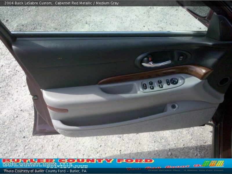 Cabernet Red Metallic / Medium Gray 2004 Buick LeSabre Custom