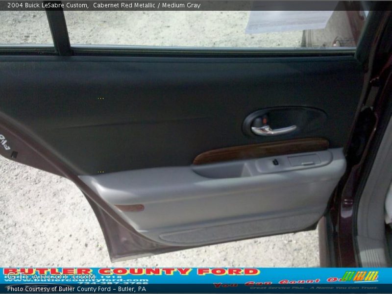 Cabernet Red Metallic / Medium Gray 2004 Buick LeSabre Custom