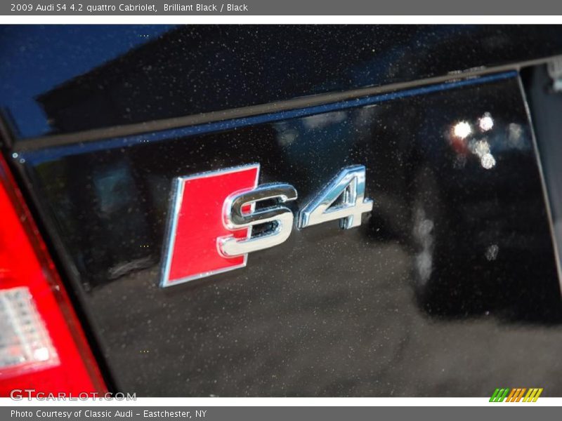 Brilliant Black / Black 2009 Audi S4 4.2 quattro Cabriolet