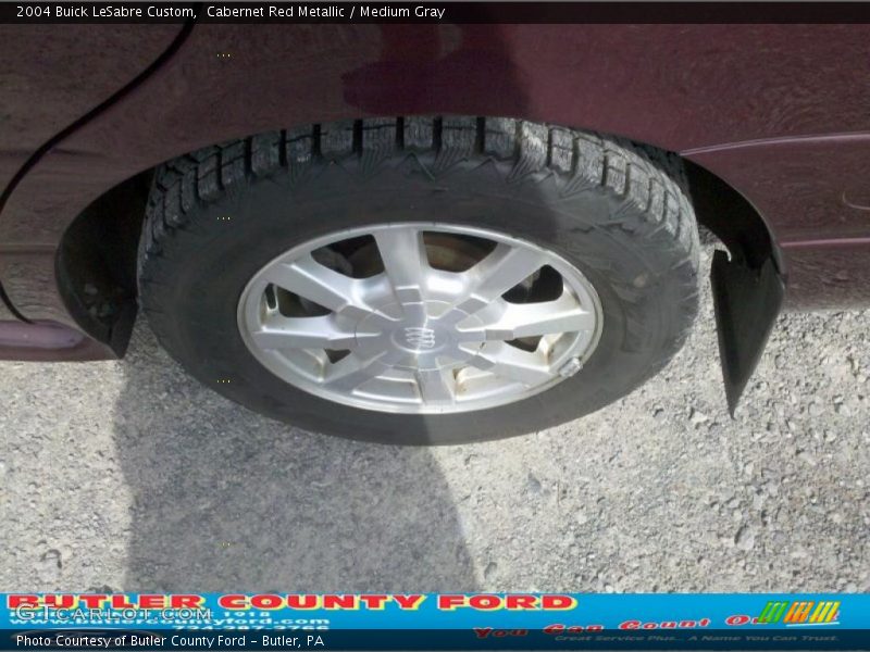 Cabernet Red Metallic / Medium Gray 2004 Buick LeSabre Custom