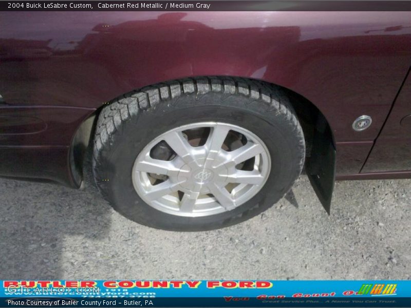 Cabernet Red Metallic / Medium Gray 2004 Buick LeSabre Custom
