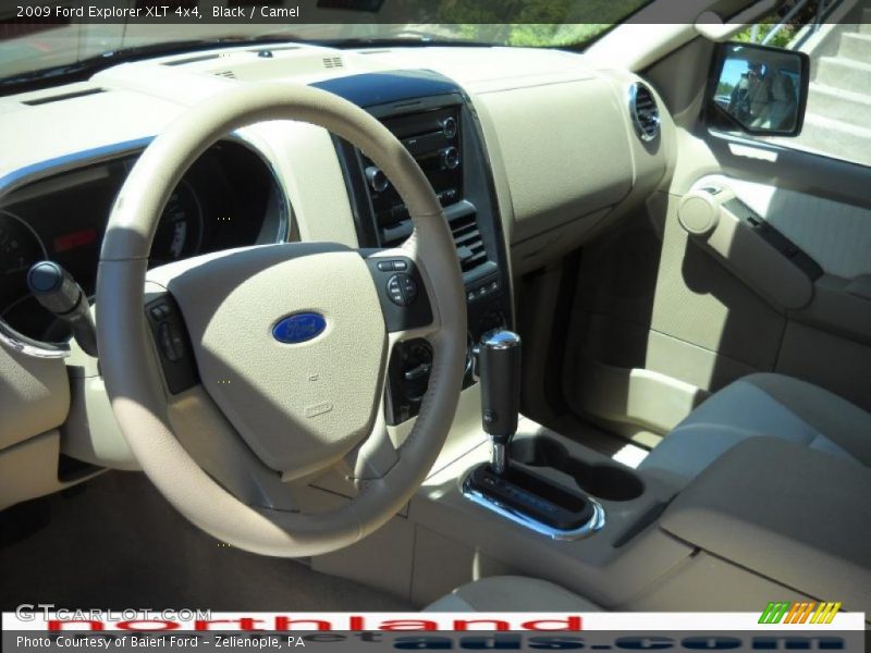 Black / Camel 2009 Ford Explorer XLT 4x4