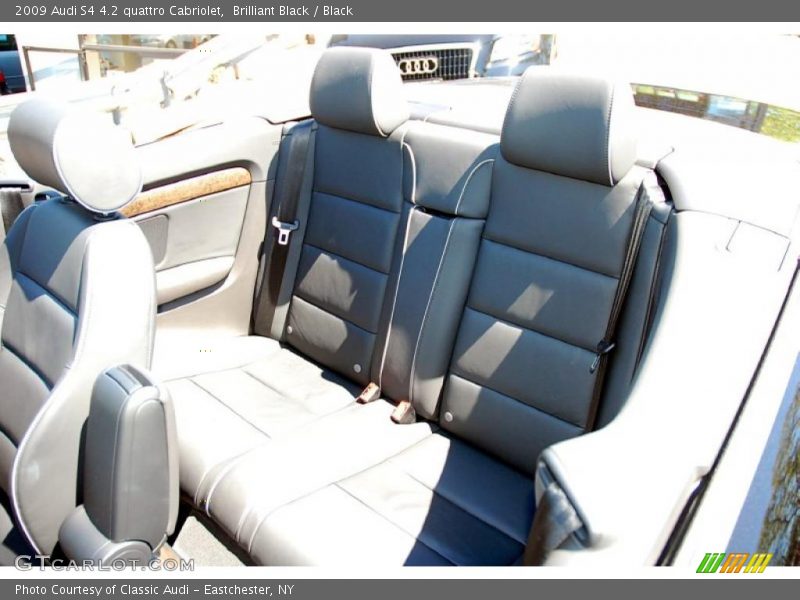 Brilliant Black / Black 2009 Audi S4 4.2 quattro Cabriolet