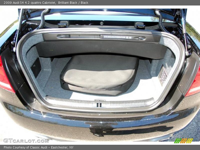 Brilliant Black / Black 2009 Audi S4 4.2 quattro Cabriolet
