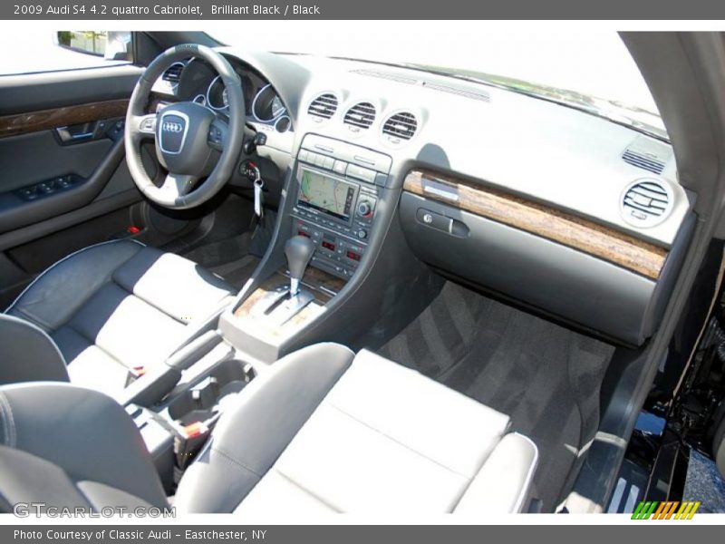 Brilliant Black / Black 2009 Audi S4 4.2 quattro Cabriolet