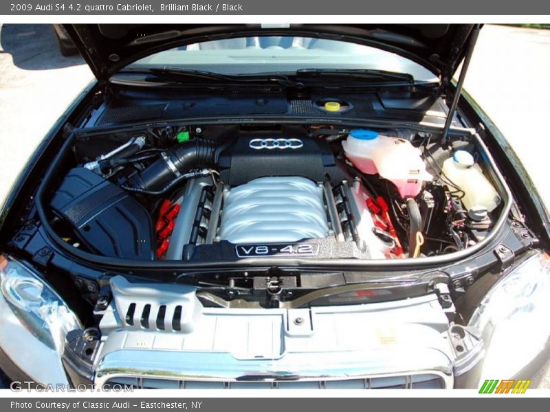 Brilliant Black / Black 2009 Audi S4 4.2 quattro Cabriolet