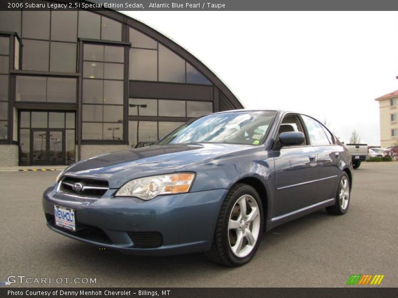 Atlantic Blue Pearl / Taupe 2006 Subaru Legacy 2.5i Special Edition Sedan