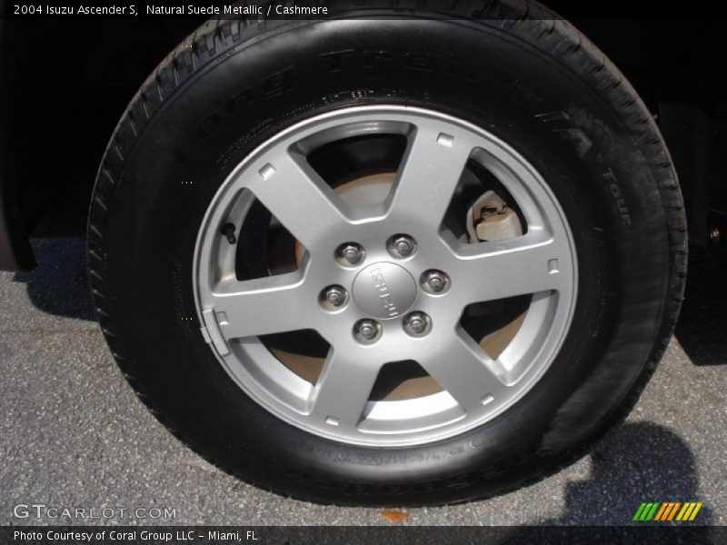 Natural Suede Metallic / Cashmere 2004 Isuzu Ascender S
