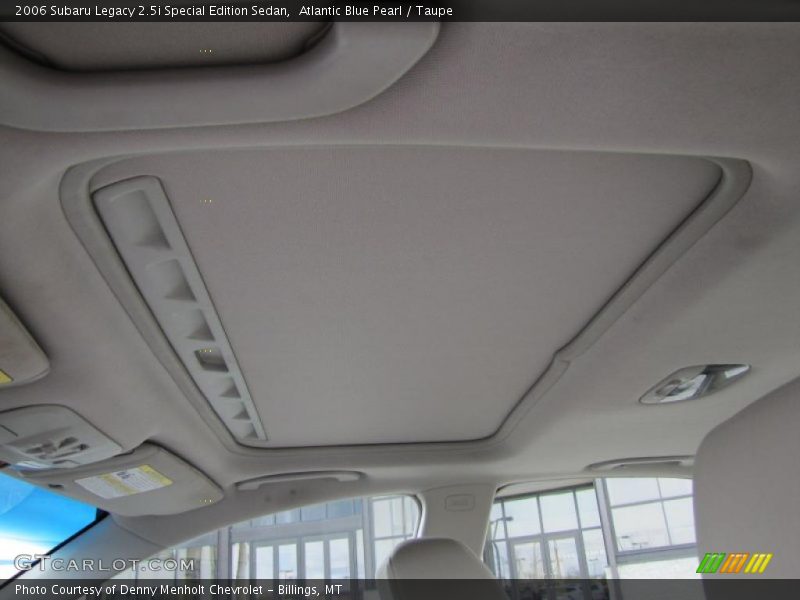 Atlantic Blue Pearl / Taupe 2006 Subaru Legacy 2.5i Special Edition Sedan
