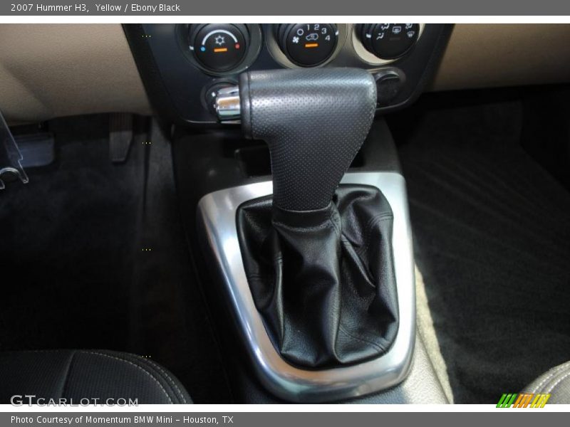 Yellow / Ebony Black 2007 Hummer H3
