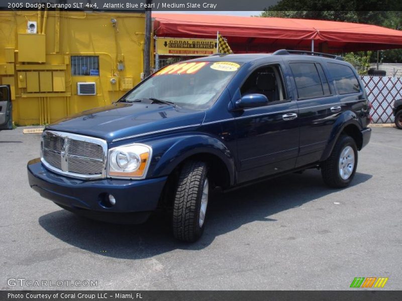 Atlantic Blue Pearl / Medium Slate Gray 2005 Dodge Durango SLT 4x4