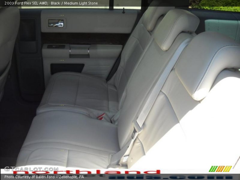 Black / Medium Light Stone 2009 Ford Flex SEL AWD