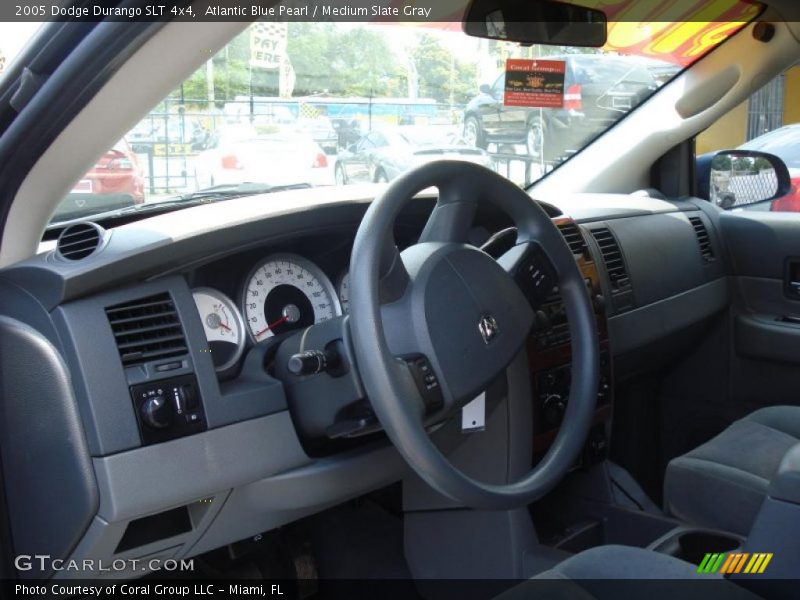 Atlantic Blue Pearl / Medium Slate Gray 2005 Dodge Durango SLT 4x4