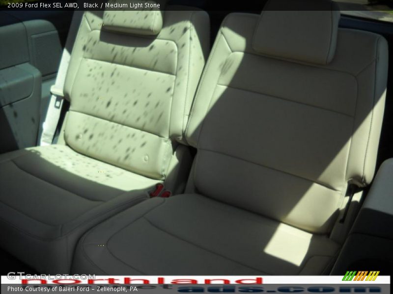 Black / Medium Light Stone 2009 Ford Flex SEL AWD