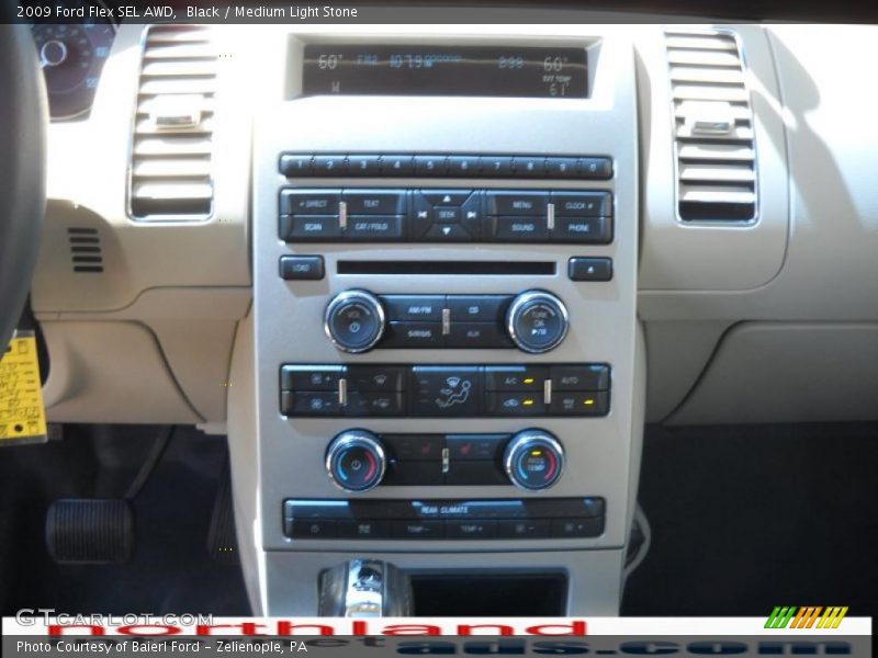 Black / Medium Light Stone 2009 Ford Flex SEL AWD