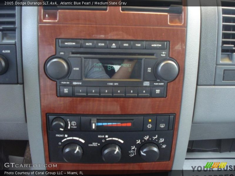 Atlantic Blue Pearl / Medium Slate Gray 2005 Dodge Durango SLT 4x4