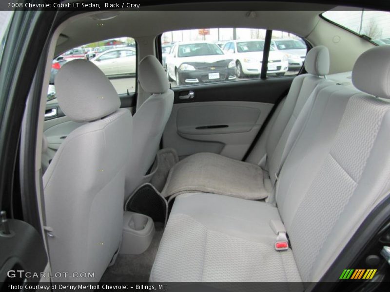 Black / Gray 2008 Chevrolet Cobalt LT Sedan