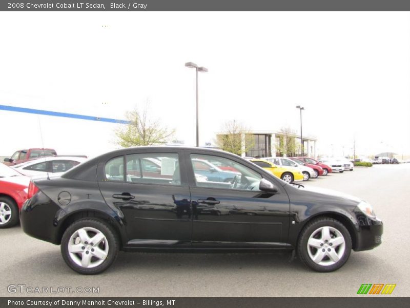 Black / Gray 2008 Chevrolet Cobalt LT Sedan