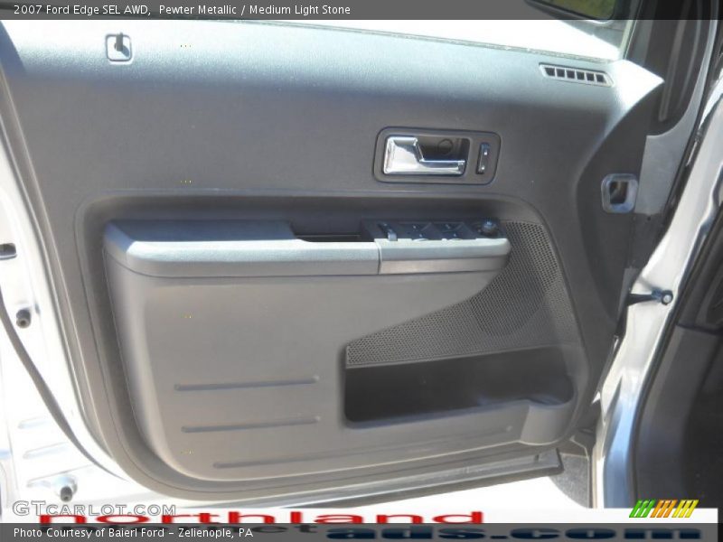 Pewter Metallic / Medium Light Stone 2007 Ford Edge SEL AWD