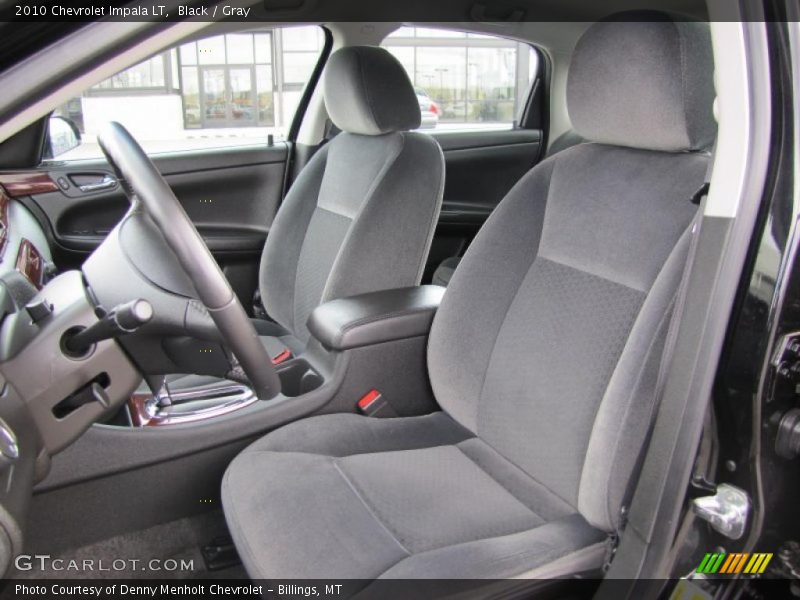 Black / Gray 2010 Chevrolet Impala LT
