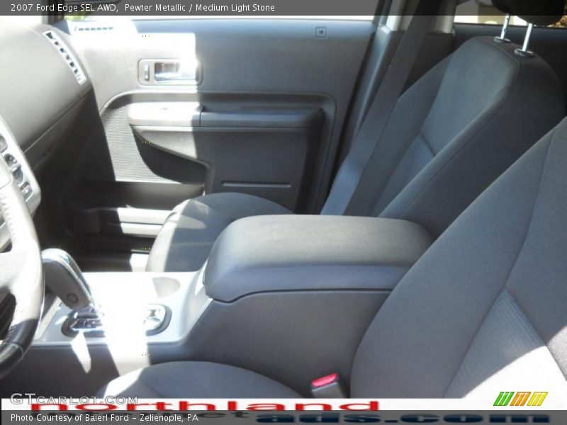 Pewter Metallic / Medium Light Stone 2007 Ford Edge SEL AWD