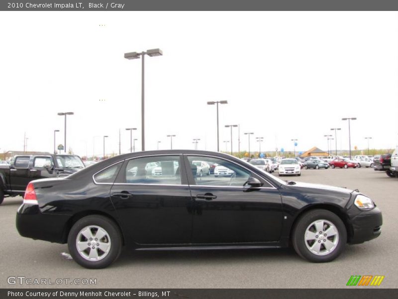 Black / Gray 2010 Chevrolet Impala LT
