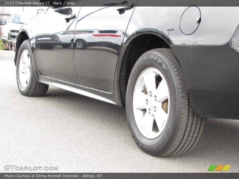 Black / Gray 2010 Chevrolet Impala LT